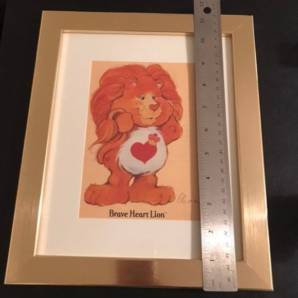 Care Bear Cousins Brave Heart Lion Framed Picture - Picture 5 of 7